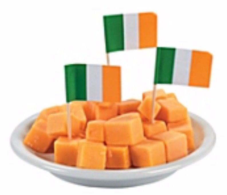 100 Count Ireland Irish 2.5" Mini Toothpicks Picks Flags