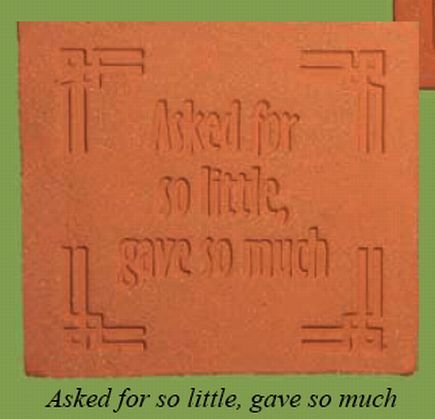'ASKED FOR SO LITTLE ... ' Everlasting PET MEMORIAL