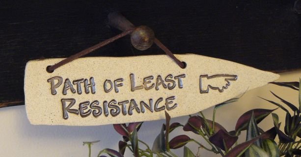 'PATH OF LEAST RESISTANCE'Home-Garden Decor DETOUR