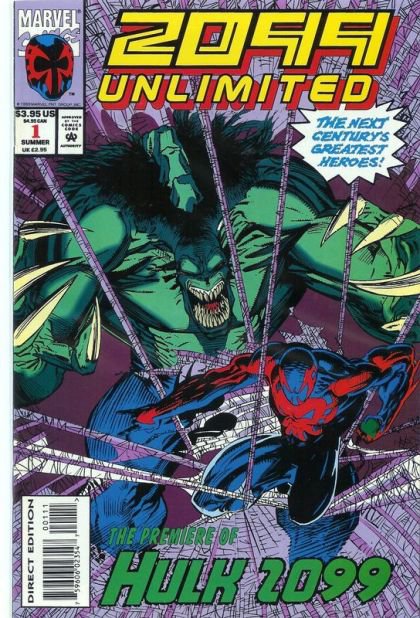 2099 Unlimited #1A (First appearance: Hulk 2099)