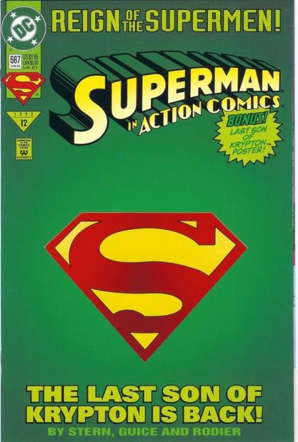 Action Comics, Vol. 1 #687 B