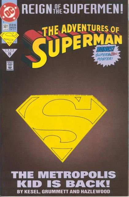 Adventures of Superman #501 B