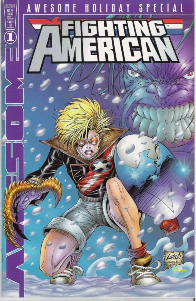 Awesome Holiday Special #1 (Fighting American / Coven Cover)