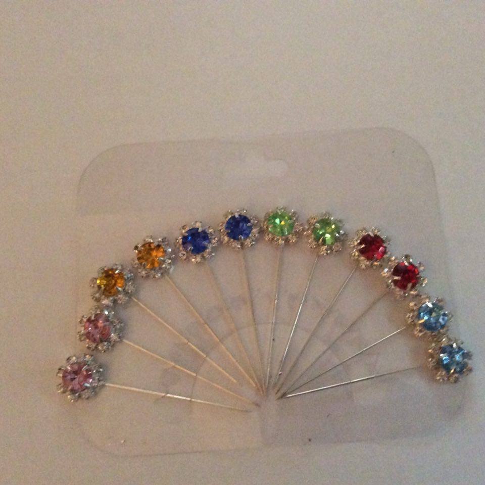 Free Shipping 12 pc Hijab hejab abaya Scarf shayla niqab burqa cardigan craft pins