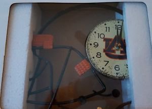 Auburn Tigers Helmet Style Wall Clock NIP