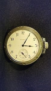 Elgin Pocket Watch Steam Locomotive