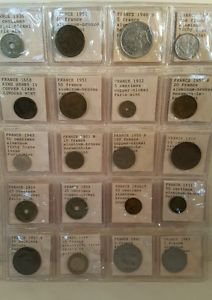 France Coin Lot of 20 lot g