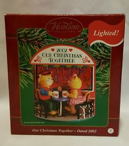 Carlton Cards Heirloom Ornament 2002 OUR CHRISTMAS TOGETHER jp