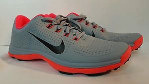 Nike Lunar Cypress Golf Shoes Dove Grey/Brt Crimson 10 652522