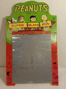 SUPER SLATE FUN MAGIC SLATE 1961 PEANUTS