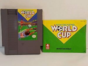WORLD CUP with manual NES NINTENDO ENTERTAINMENT SYSTEM
