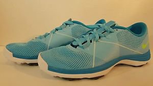Nike Women's Summer Lite II Golf Shoes NEW Womens size 7, CLRWTR/FISH LM WHO BL
