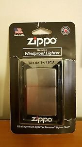 Zippo 205 BP Reg Satin Chrome Lighter