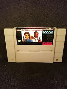 SUPER NINTENDO LETHAL WEAPON