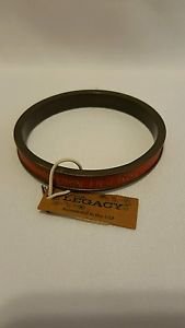 AUBURN TIGERS ORANGE/METAL BANGLE BRACELET, LEGACY jewelry