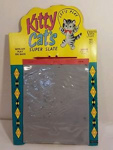 SUPER SLATE FUN MAGIC SLATE 1961 KITTY CATS