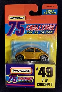 Matchbox 75 Challenge Collection #49 VW Concept 1
