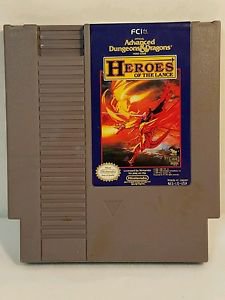 DUNGEONS AND DRAGONS HERO OF THE LANCE NES NINTENDO ENTERTAINMENT SYSTEM