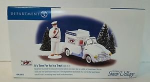 Department 56 SNOW VILLAGE IT'S TIME FOR AN ICY TREAT