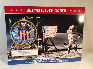 OFFICIAL NASA EMBLEMS OF AMERICA’S GREAT SPACE MISSIONS Apollo Xvi