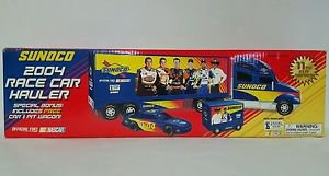 2004 Sunoco Race Car Hauler Toy Truck NEW In Box 11th in series