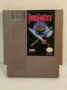 FINAL FANTASY WITH MANUAL AND 2 MAPS NES NINTENDO ENTERTAINMENT SYSTEM