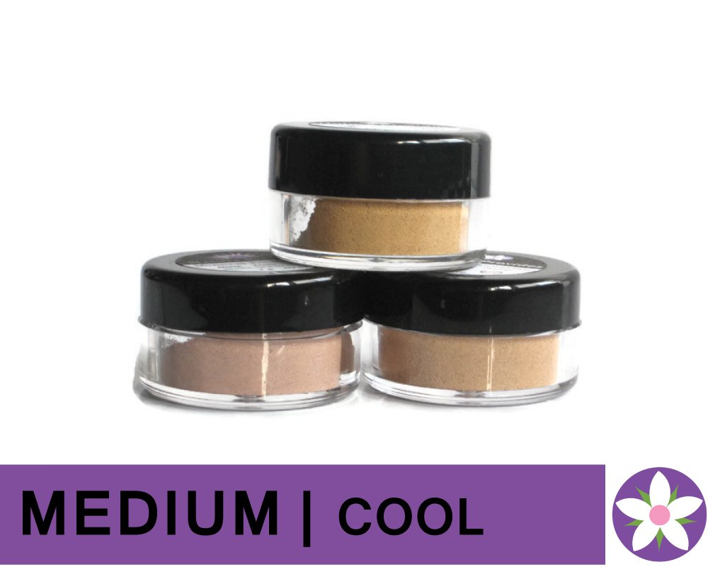 MEDIUM Cool Color Mineral Foundation Powder in Matte Finish