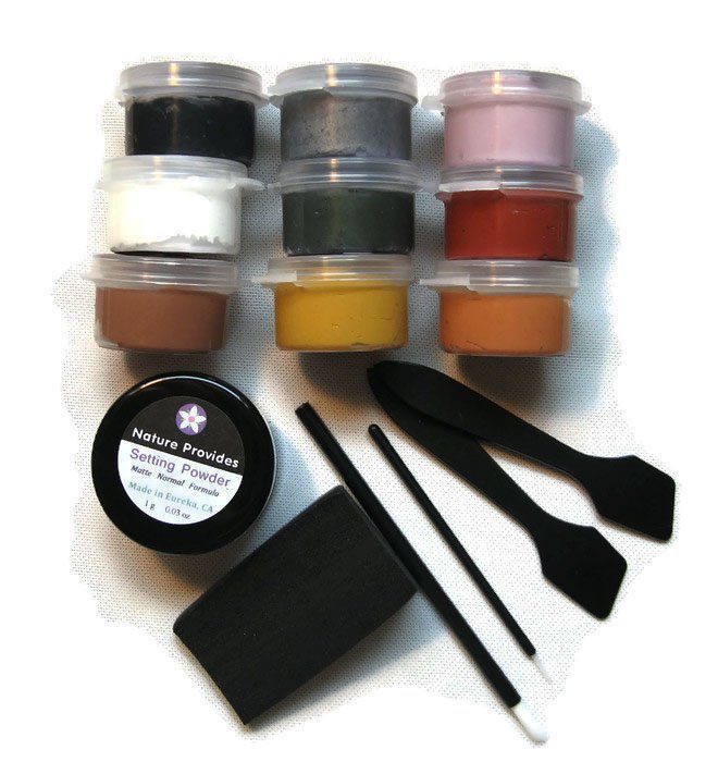 Face Paint Kit Water Activated Vegan No Nanomaterials for Fantasy and Party Wear
