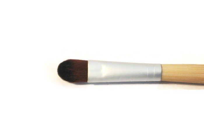 Eye Shadow Vegan Makeup Brush for Mineral Long Handle of eco Friendly Bamboo