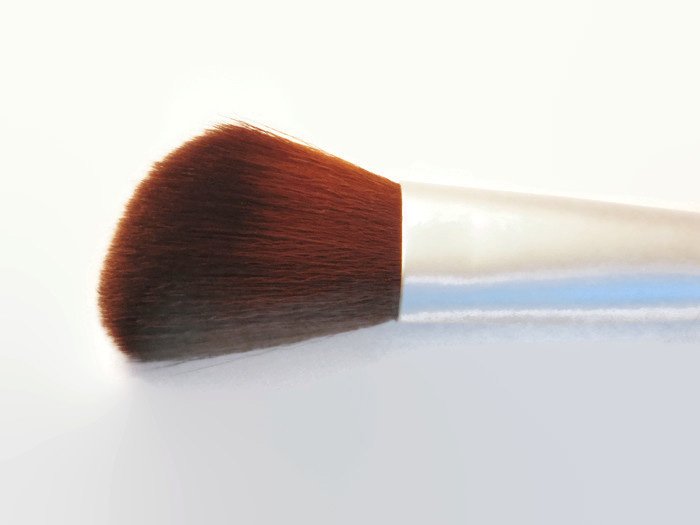 Blush or Bronzer Makeup Brush Powder Vegan eco Friendly Bamboo Handle