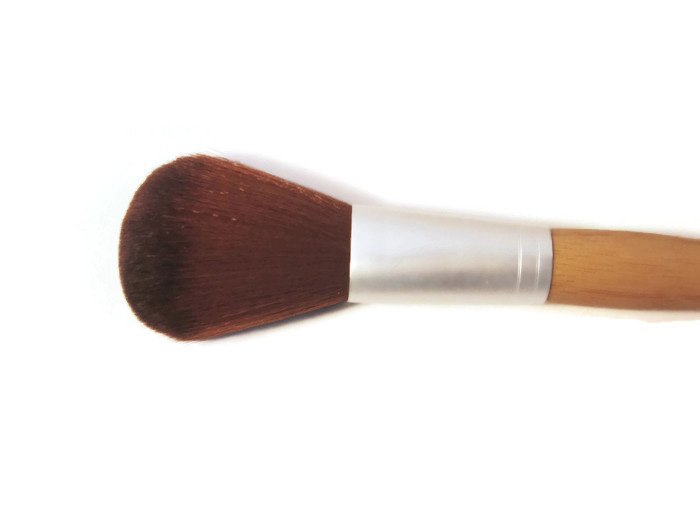 Foundation Powder Brush Vegan for Makeup Mineral Long Handle eco Friendly Bamboo