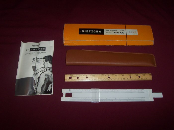 DIETZGEN - "National" Slide Rule N-1767