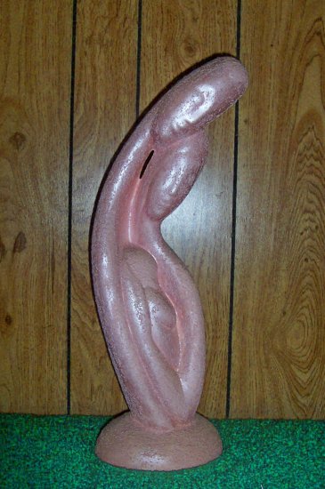 Abstract Art Statue of Family