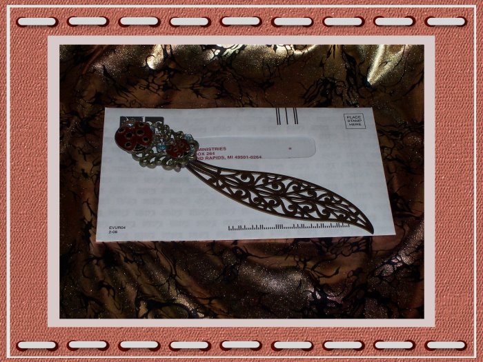 Old Letter Opener - Ornamental Lady Bug