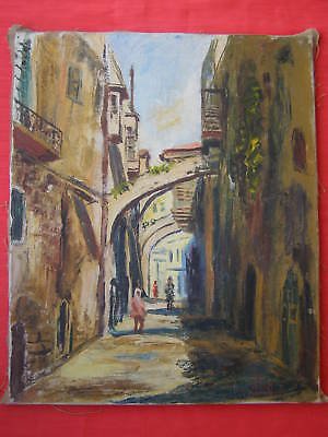 Shaul Ohali {Israel, 1922-2003} oil on canvas