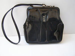 Vintage Marvelous Israel Women's Black Purse