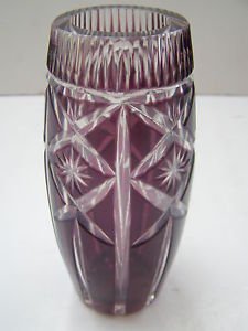Spectacular Vintage Bohemian Art glass Vase