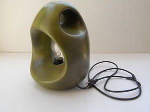 Rare Marvelous Beit Hayotser Hand Crafted Ceramic Lamp Israel 50's, 60's
