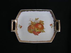 Vintage Marvelous Royal colorful porcelain platter plate