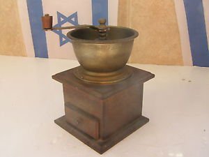 Marvelous Wooden Handled Coffee Grinder W O W