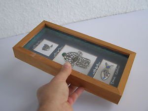 "Blessing for the Home", Israel Jewish Large Hamsa Amulet Talisman Sign in Case