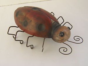 Marvelous Decorative Tin / Metal Beetle Colorful Figure / Figurine