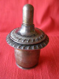 Vintage STRIK LITE USA Silver Plated Table Lighter