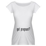 "Got Pregnant" Maternity Shirt (belly version)