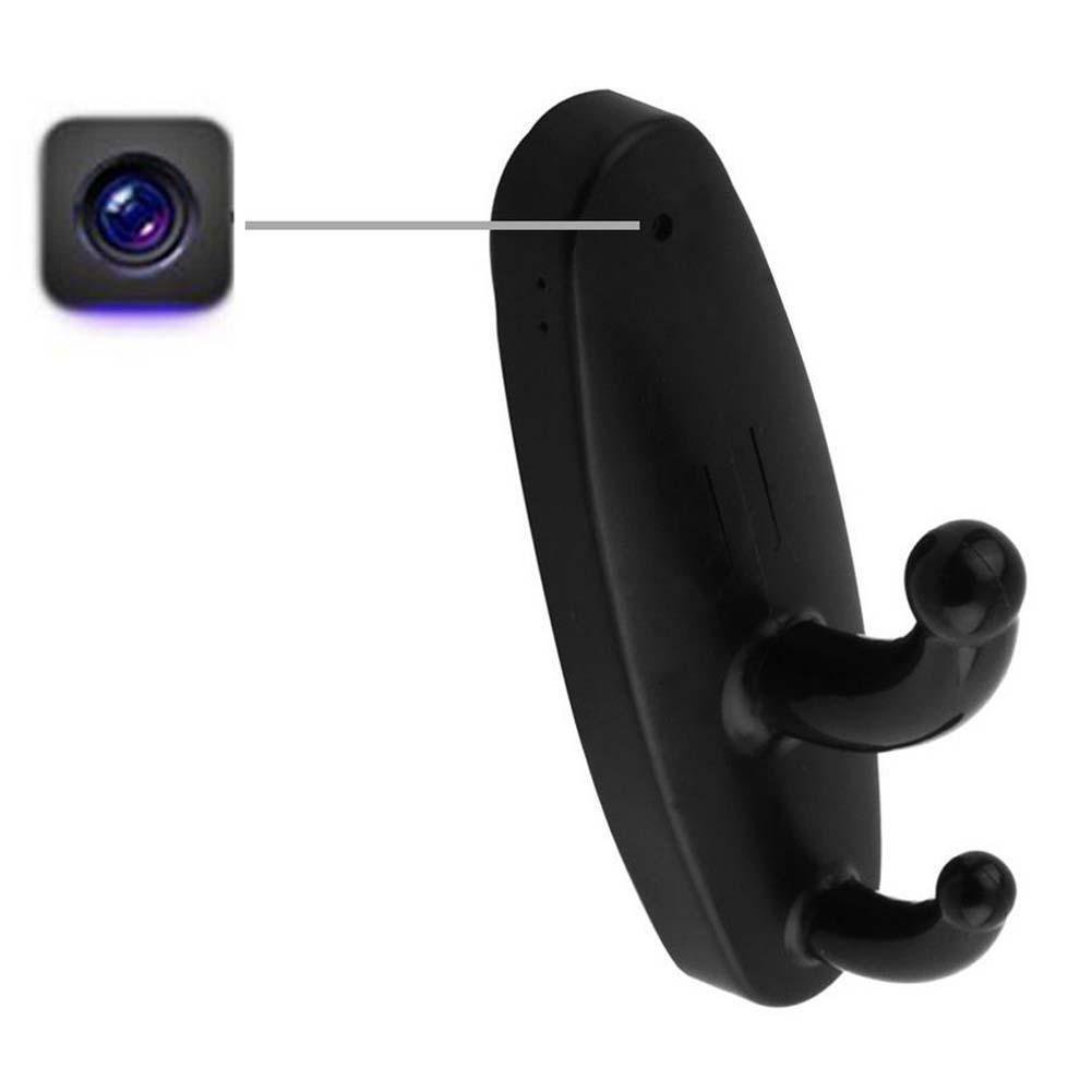 Motion Detection HD Spy Clothes Hook Hidden Camera DV DVR Cam Support 16GB