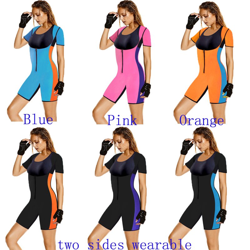 Women Neoprene Shapers Waist Trainer Slimming Underwear Body Shaper Bodysuit New