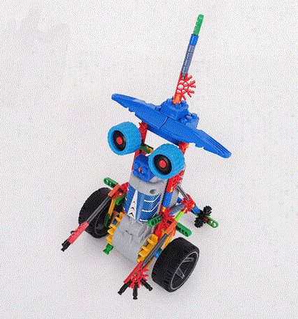LOZ 3013 Robotic Warrior, DIY Toy, Robotic Toy, Educational Toy, Electronic Toy,Building Block Toy