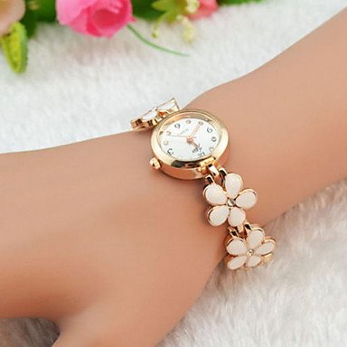 Women‘s Watch Flower Bracelet Alloy Band Cool Watches Unique Watches #00446369