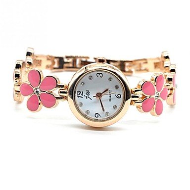Women‘s Watch Flower Bracelet Alloy Band Cool Watches Unique Watches #00446369