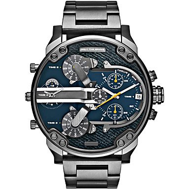 Men‘s Fashion Military Watch Multi Movement Quartz Steel Watch Cool Watch